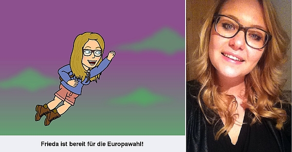 Europa Wahl Frieda