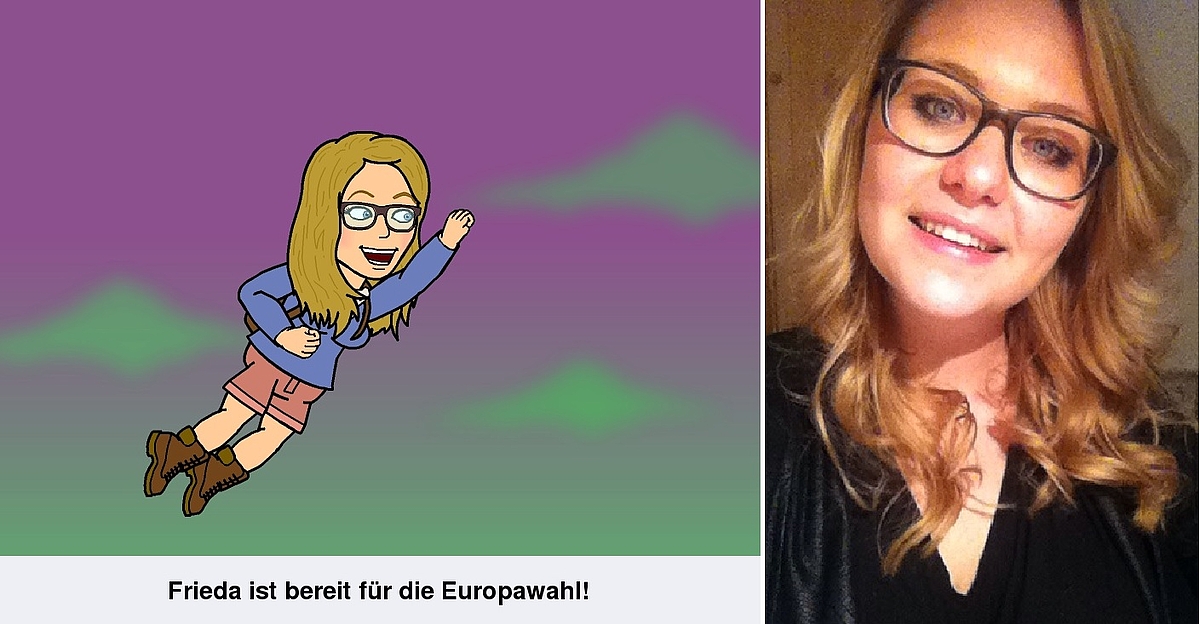 Europa Wahl Frieda