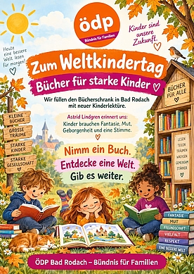 Bücher für starke Kinder Flyer Weltkindertag
